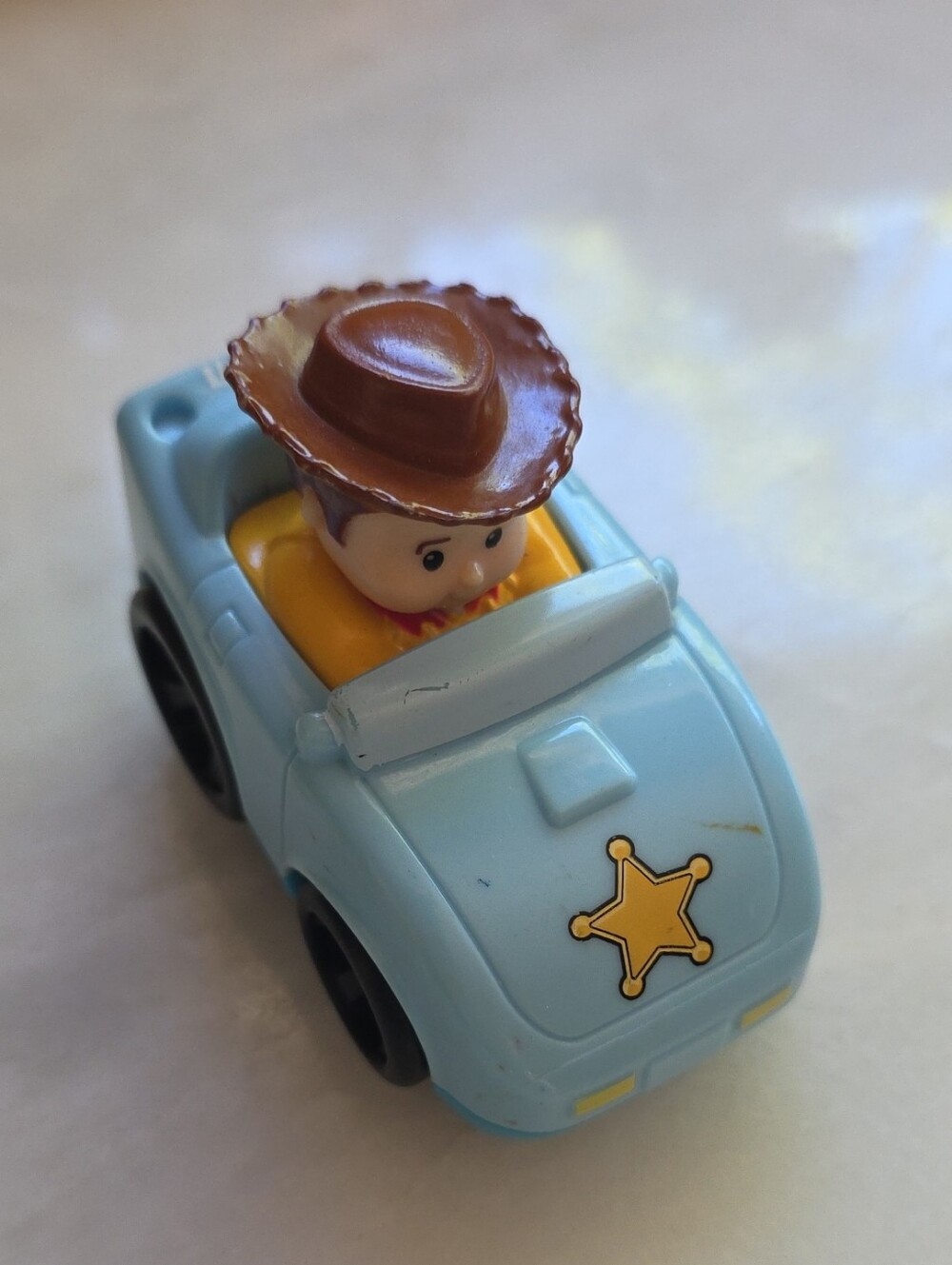 Little People Wheelies Sherrif WOODY Car 2011 Rare Collectible Toy Story